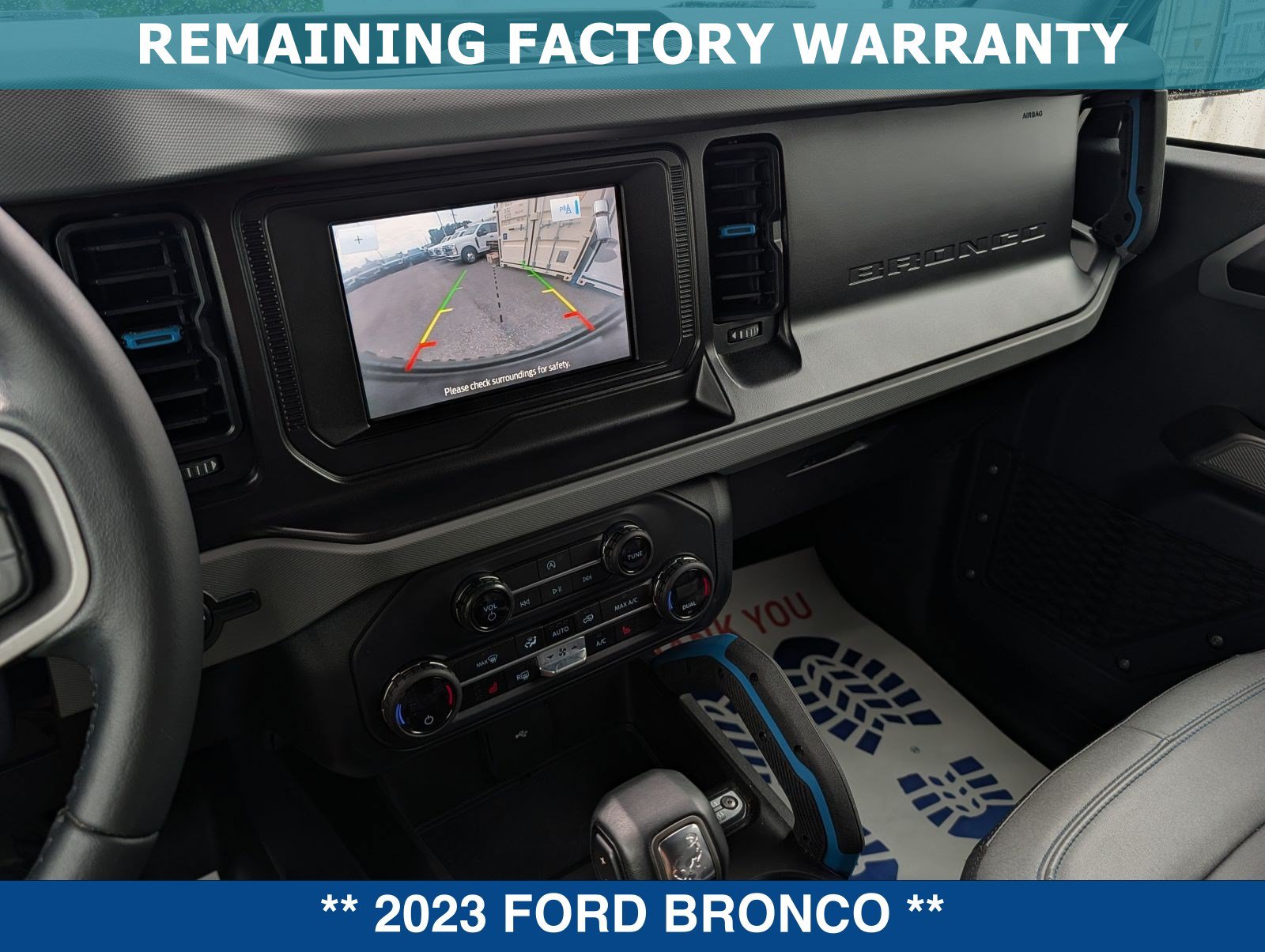 Certified 2023 Ford Bronco Black Diamond AWD/4WD image 53