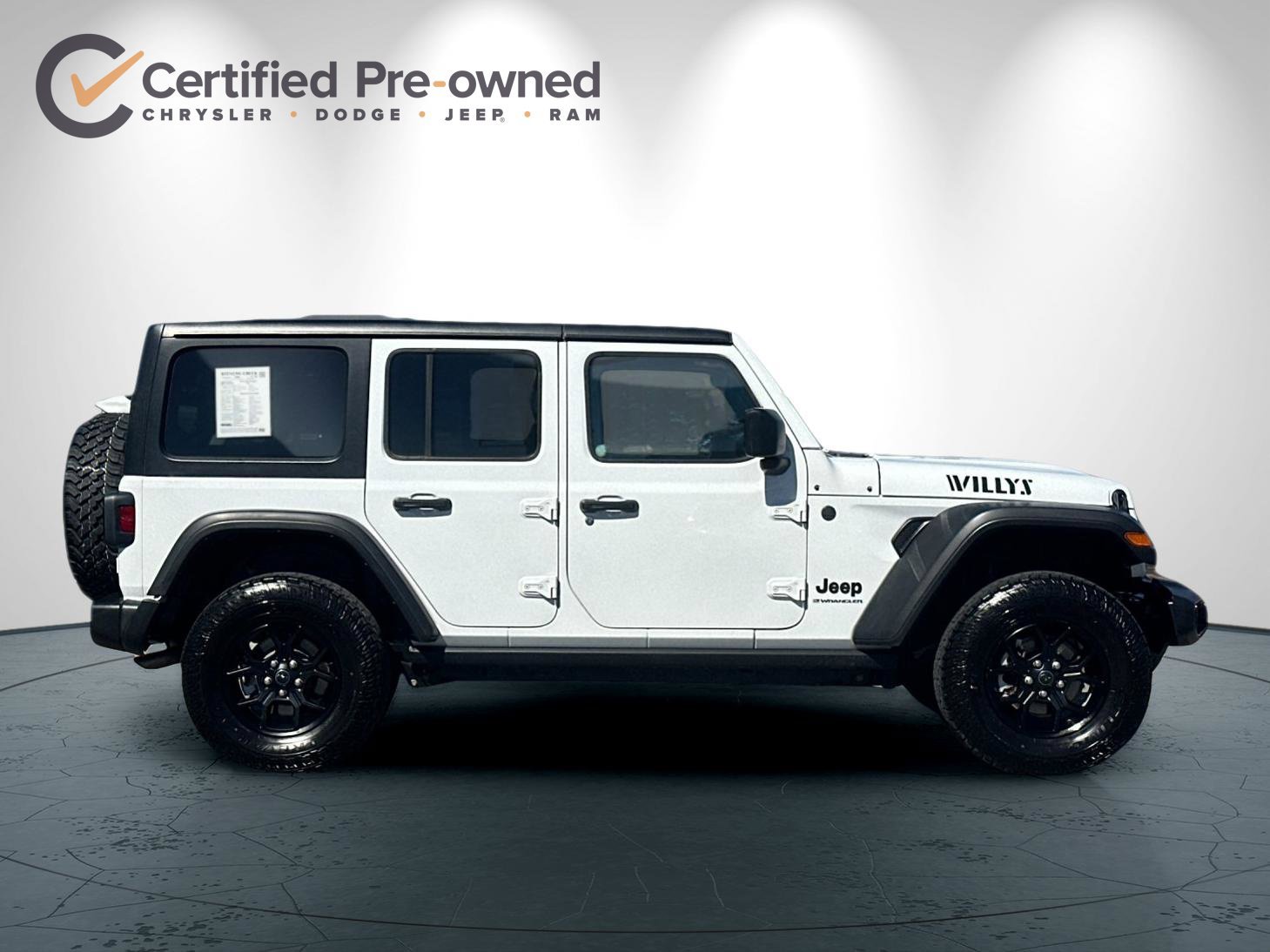 Certified 2025 Jeep Wrangler Unlimited Sport AWD/4WD image 3