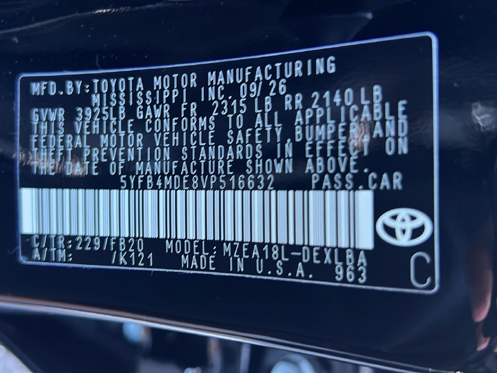 New 2027 Toyota Corolla LE FWD image 22