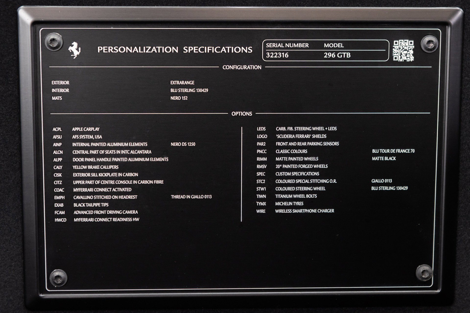 Certified 2025 Ferrari 296 GTB RWD image 91