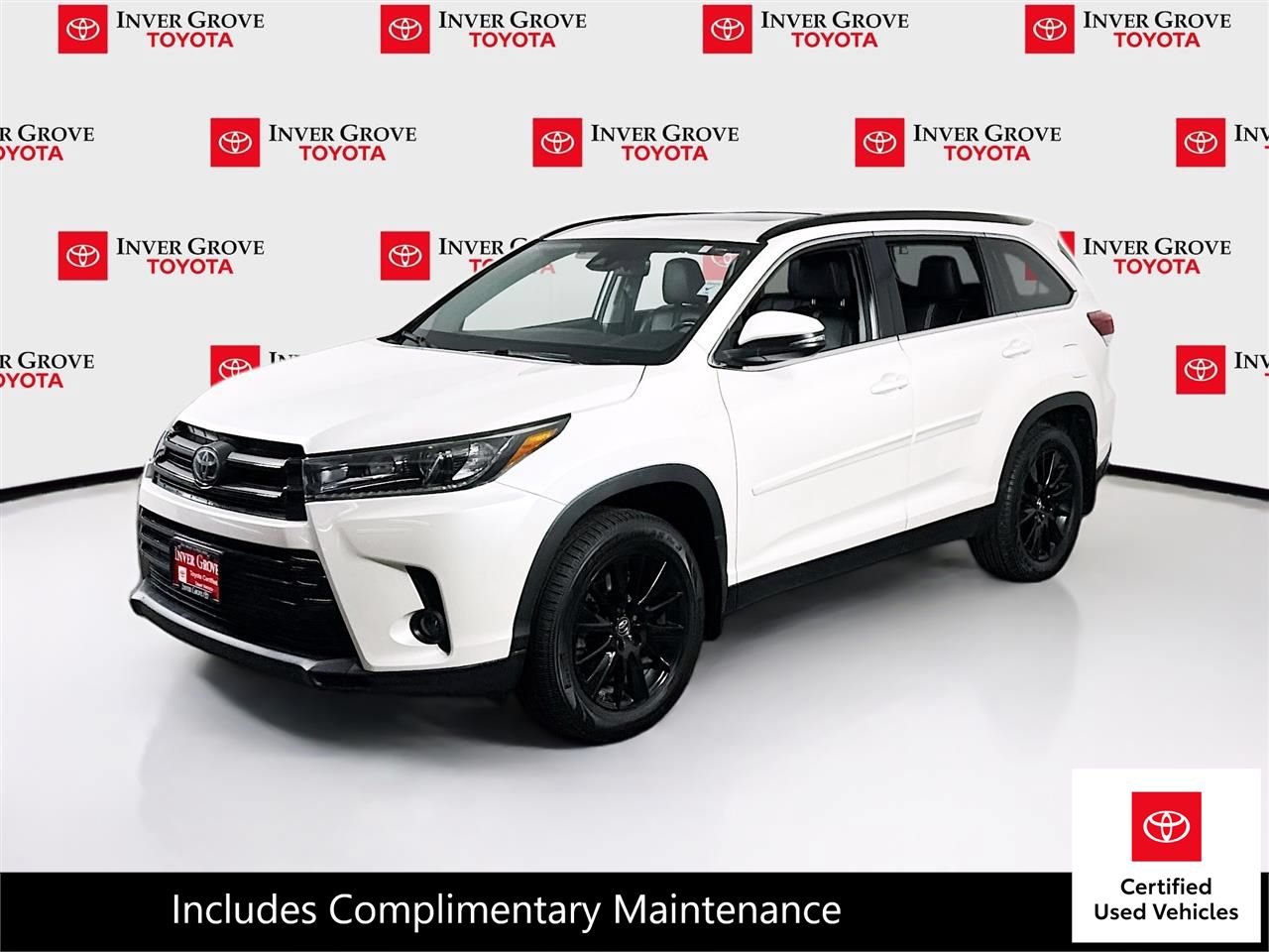 Certified 2019 Toyota Highlander SE