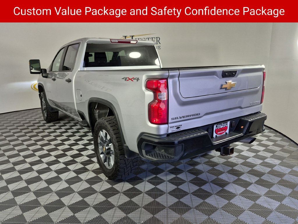 Certified 2023 Chevrolet Silverado 2500 Custom w/ Custom Value Package AWD/4WD image 7