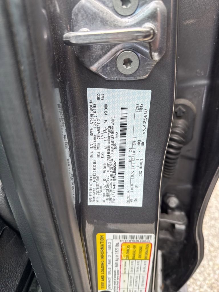 Used 2021 Ford Ranger XL w/ Equipment Group 101A High image 13