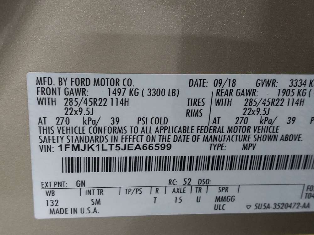 Used 2018 Ford Expedition Max Platinum RWD image 33