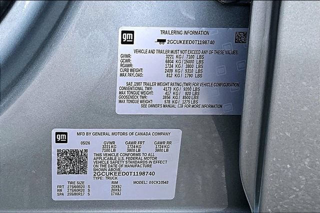 New 2026 Chevrolet Silverado 1500 RST AWD/4WD image 8
