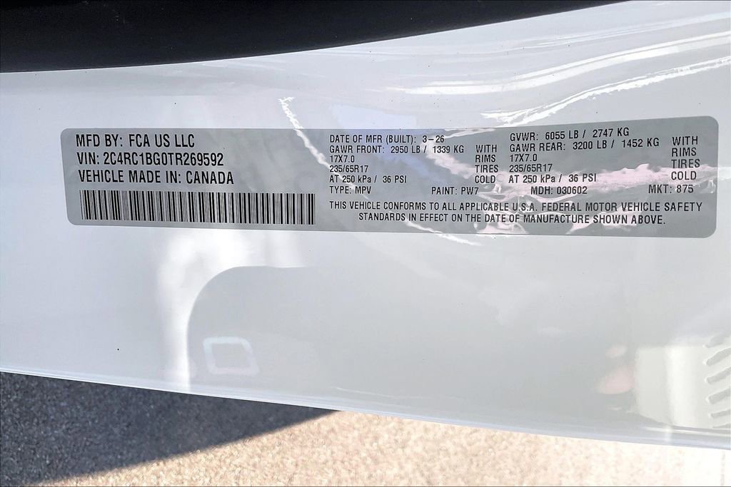 New 2026 Chrysler Pacifica Select FWD image 13