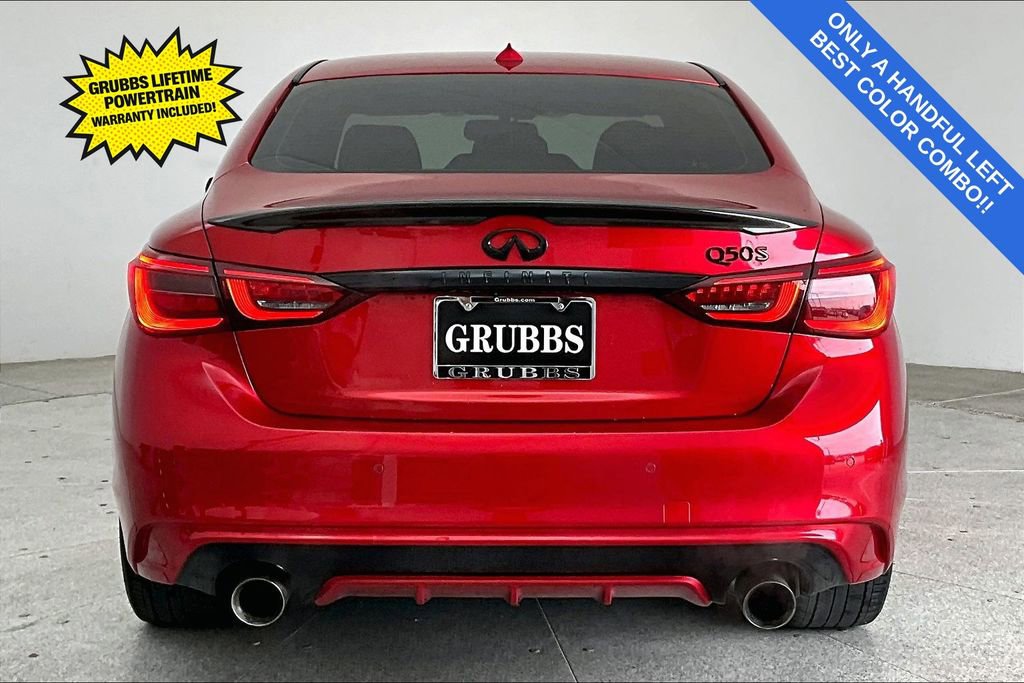 Used 2023 INFINITI Q50 Red Sport 400 image 7