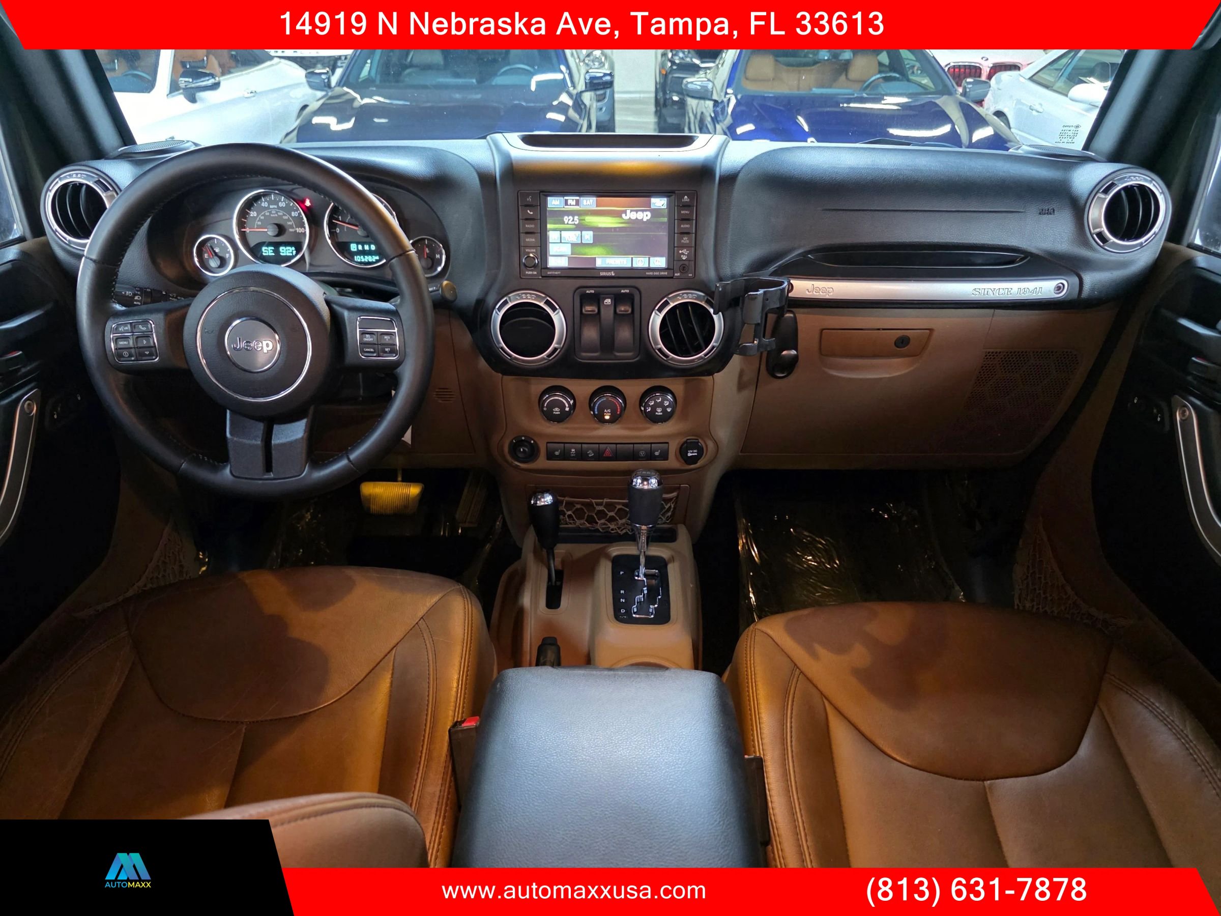 Used 2015 Jeep Wrangler Sahara w/ Connectivity Group AWD/4WD image 12