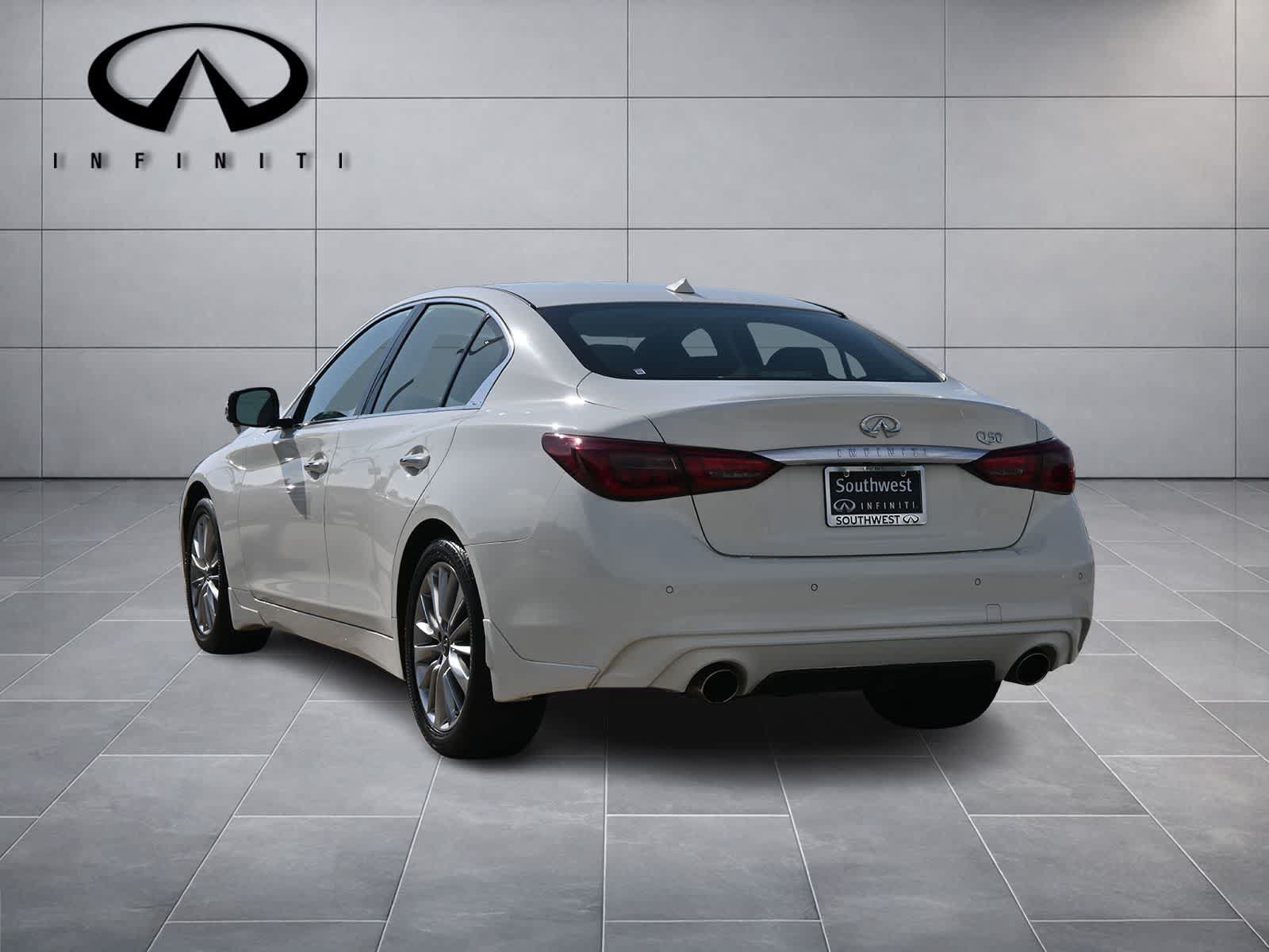 Certified 2023 INFINITI Q50 Luxe w/ Cargo Package RWD image 5