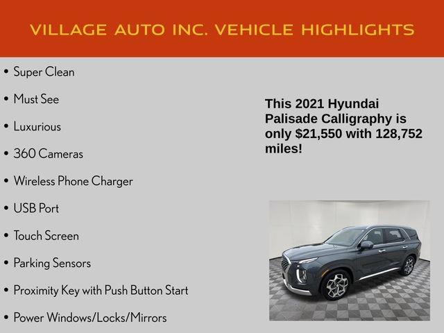 Used 2021 Hyundai Palisade Calligraphy AWD/4WD image 7