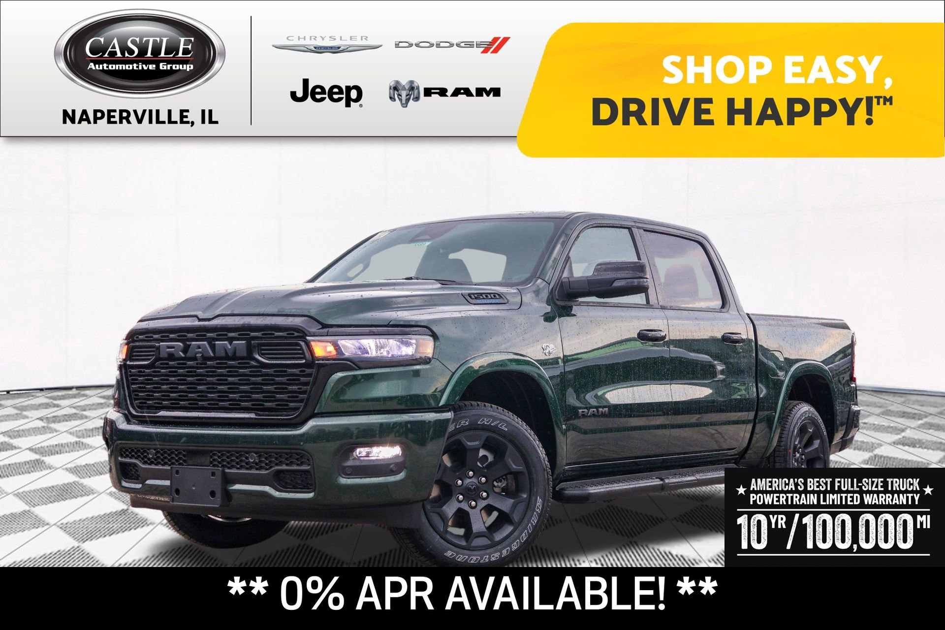 New 2026 RAM 1500 4x4 Crew Cab image 1