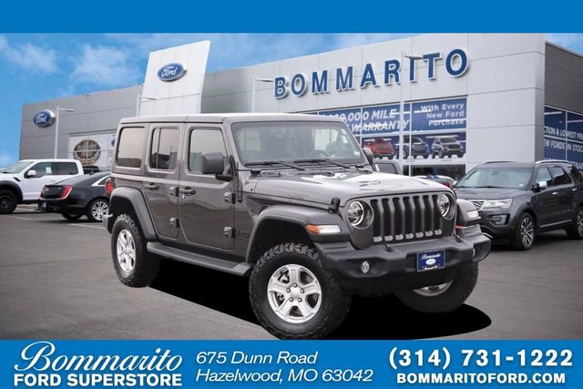 Used 2022 Jeep Wrangler Unlimited Sport image 1