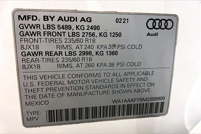 Used 2021 Audi Q5 2.0T Premium image 34