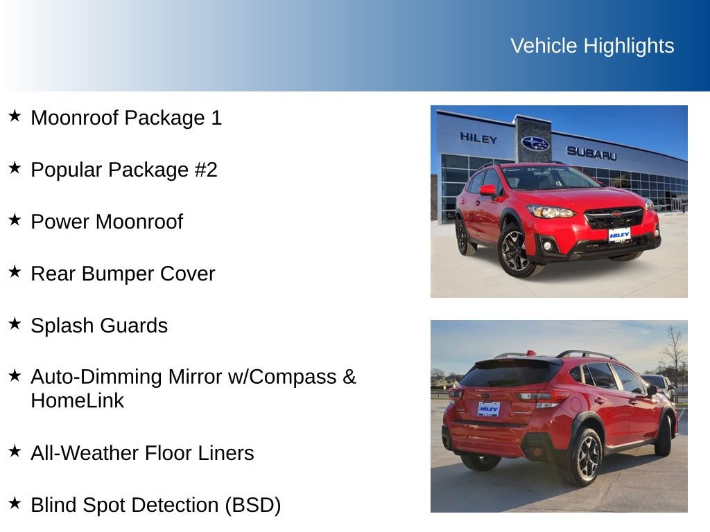 Used 2020 Subaru Crosstrek 2.0i Premium w/ Moonroof Package 1 image 5