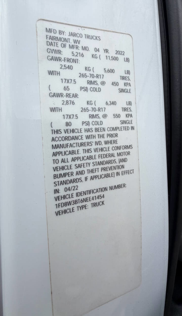 Used 2022 Ford F350 XL w/ Power Equipment Group image 15