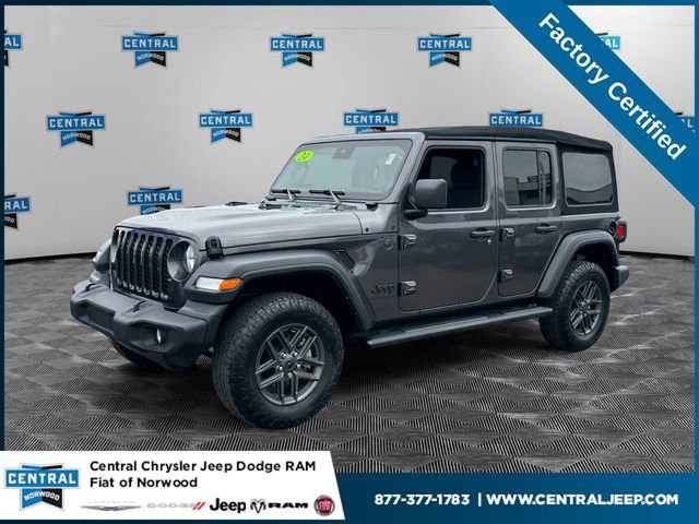 Used 2024 Jeep Wrangler Sport S AWD/4WD image 1