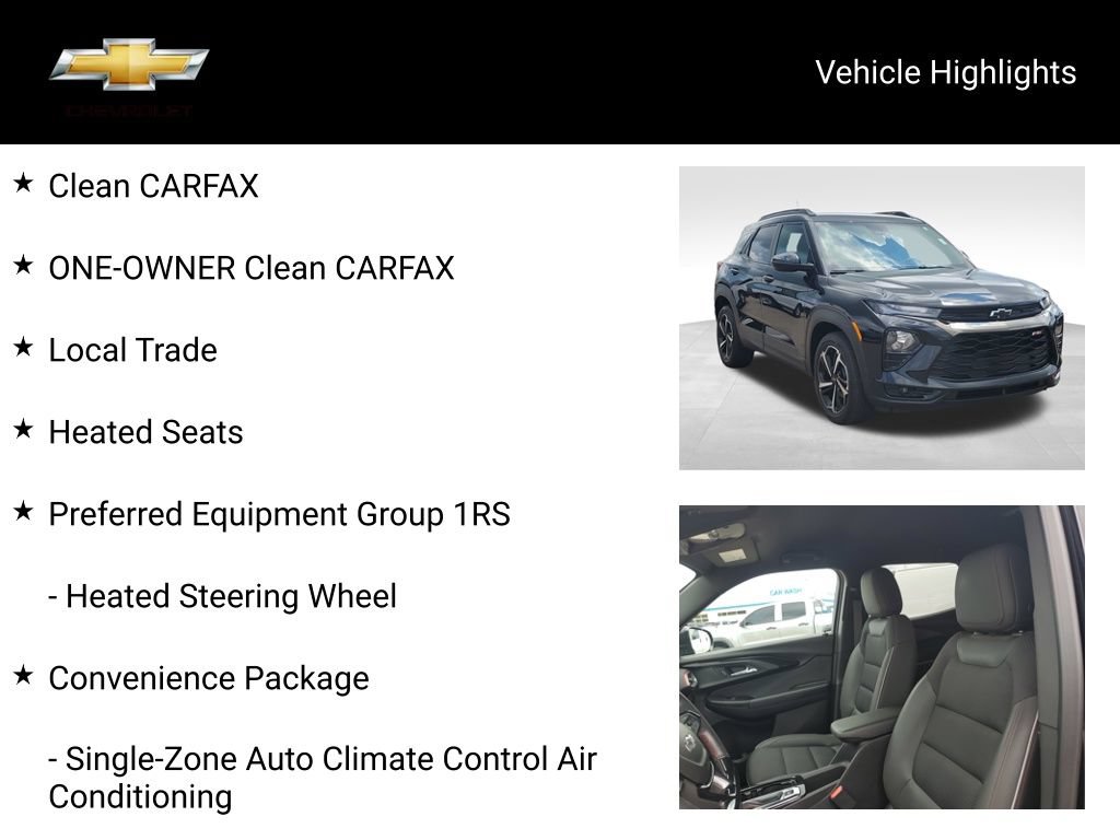Certified 2023 Chevrolet TrailBlazer RS w/ Convenience Package FWD image 19