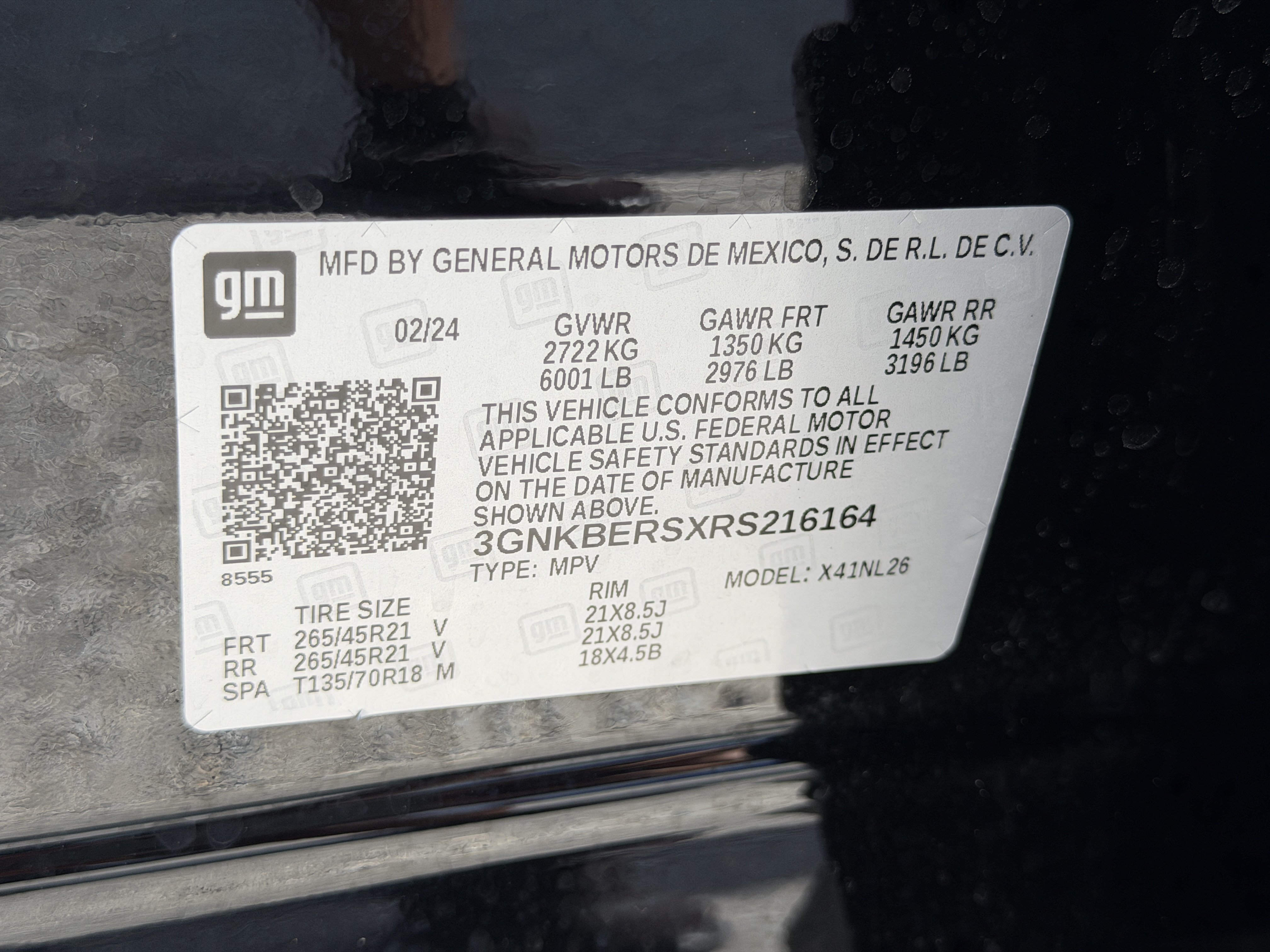 Certified 2024 Chevrolet Blazer RS w/ Driver Confidence II Package FWD image 38