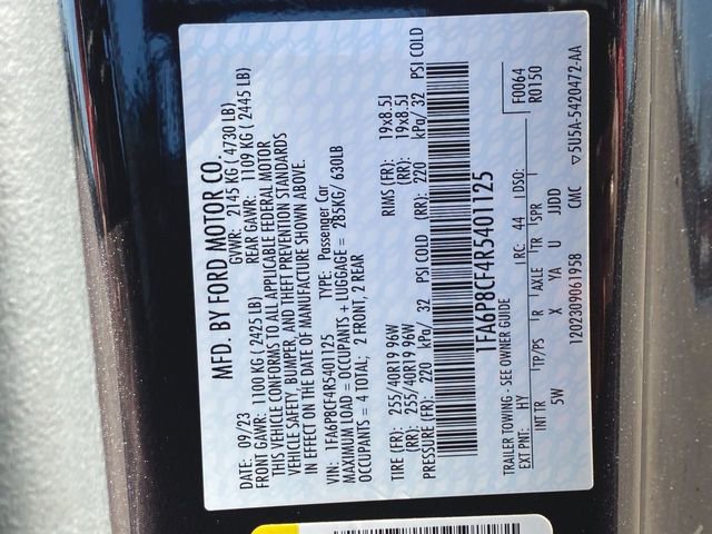 Used 2024 Ford Mustang GT Premium RWD image 32