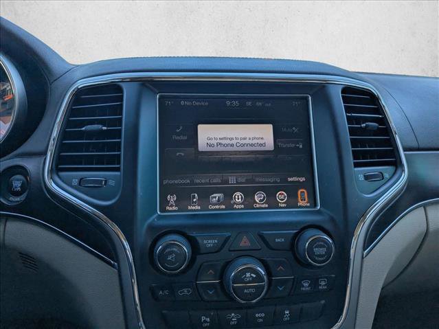 Used 2015 Jeep Grand Cherokee Overland w/ Advanced Technology Group image 12