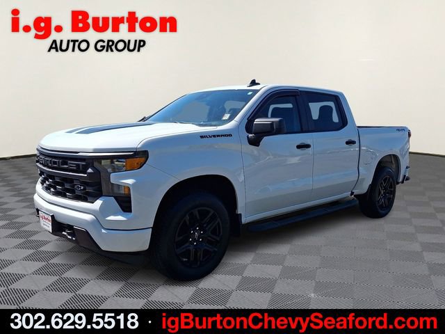 Certified 2024 Chevrolet Silverado 1500 Custom w/ Rally Edition AWD/4WD image 3