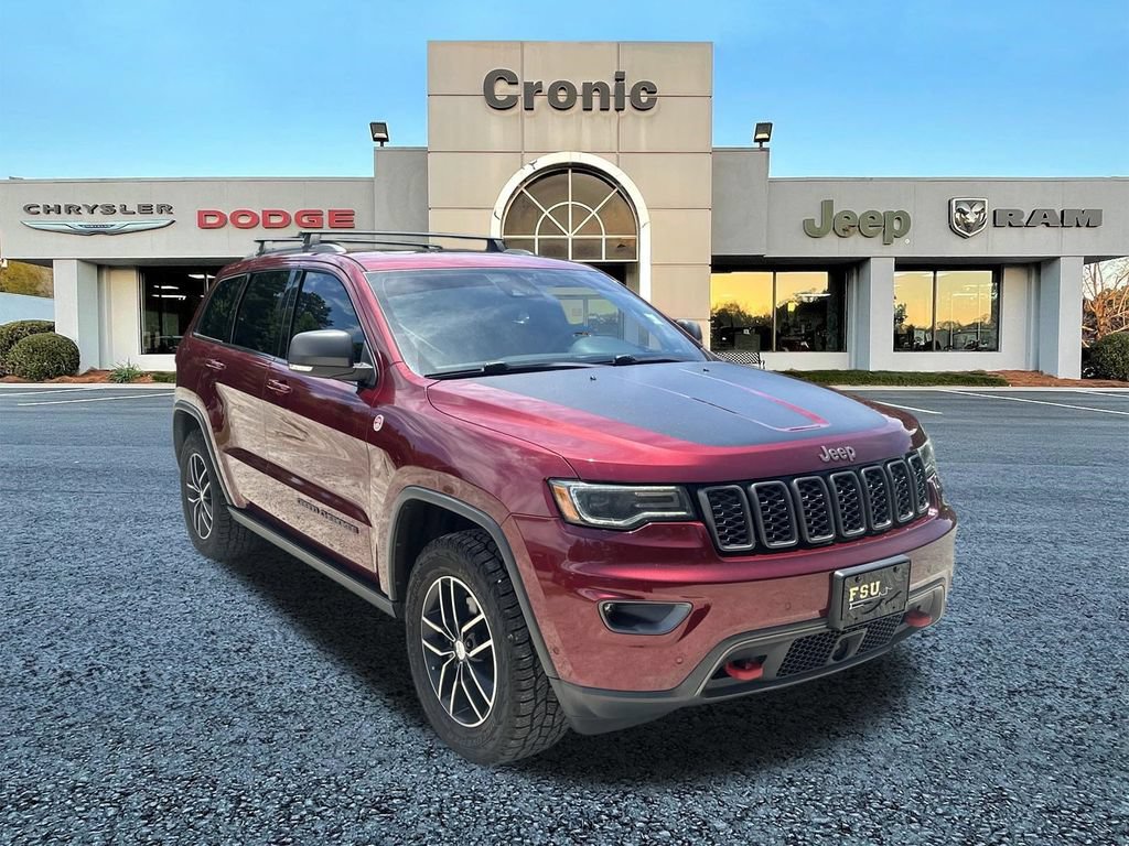 Used 2017 Jeep Grand Cherokee Trailhawk w/ Trailhawk Luxury Group AWD/4WD video 1