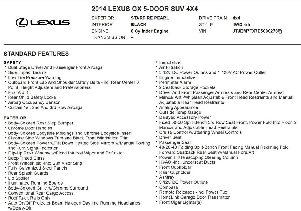 Used 2014 Lexus GX 460 AWD/4WD image 21