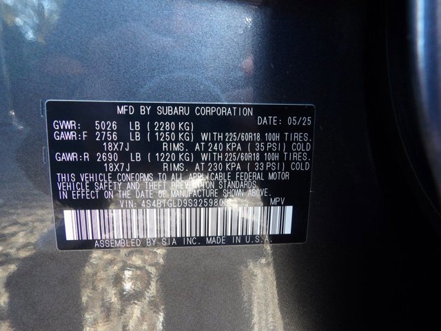 Certified 2025 Subaru Outback Onyx Edition XT w/ Popular Package #2 image 30