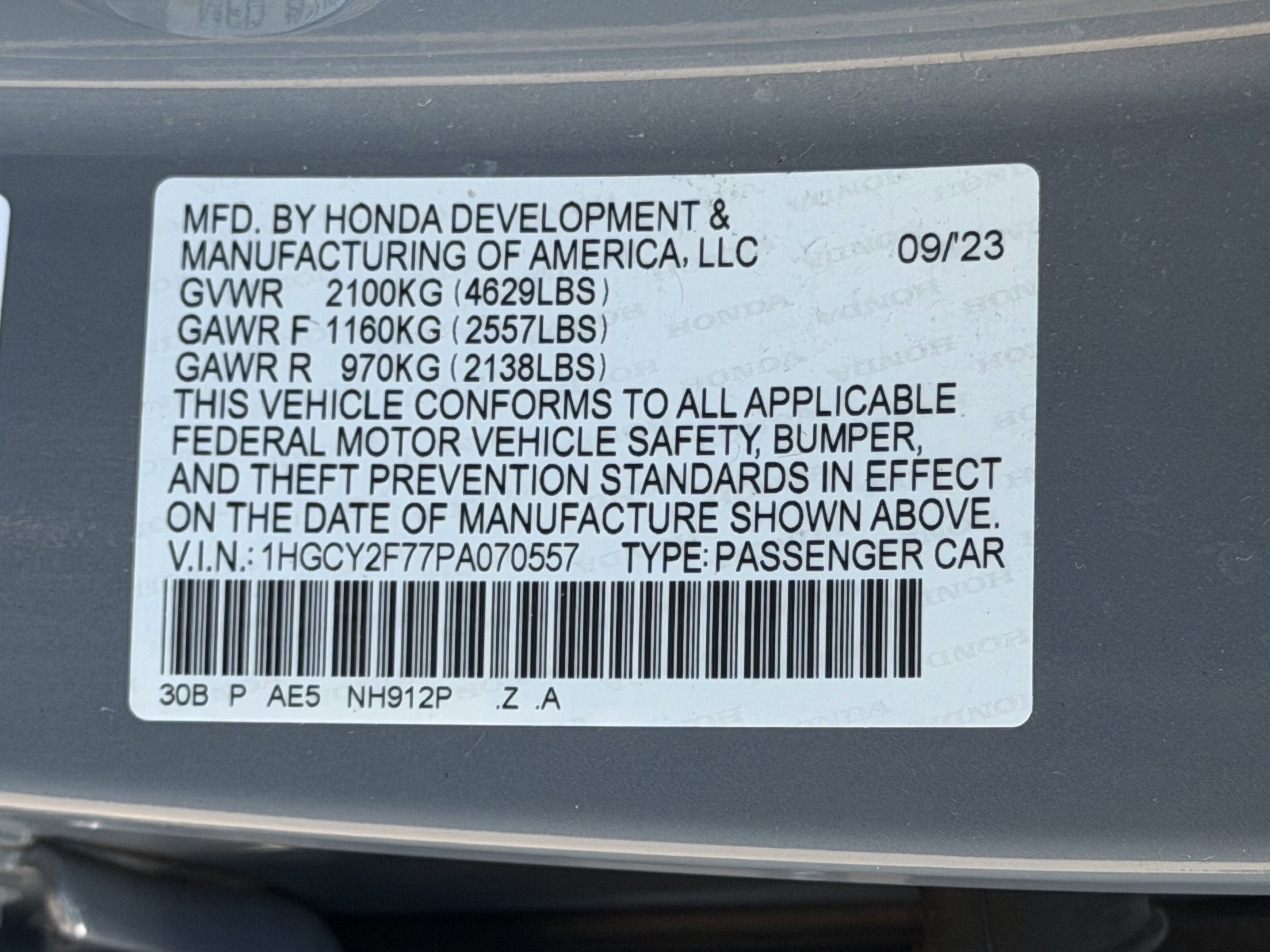 Used 2023 Honda Accord Sport image 28