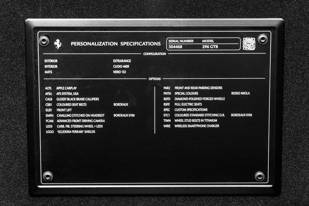 Certified 2024 Ferrari 296 GTB image 20