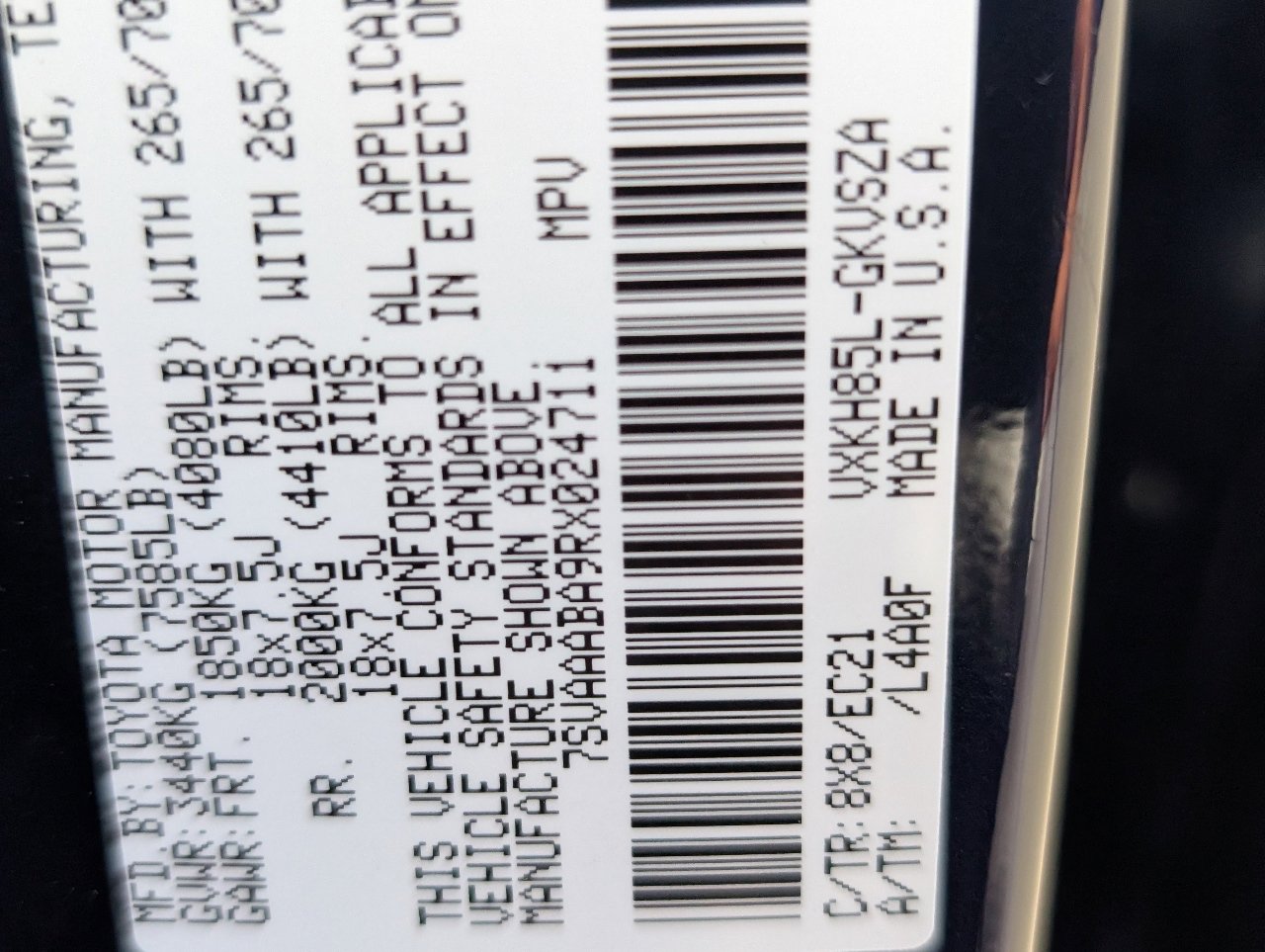 Used 2024 Toyota Sequoia SR5 image 22