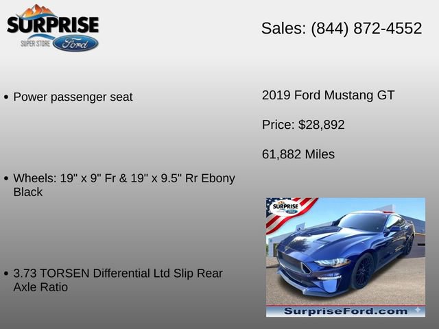 Used 2019 Ford Mustang GT w/ GT Performance Package RWD image 16