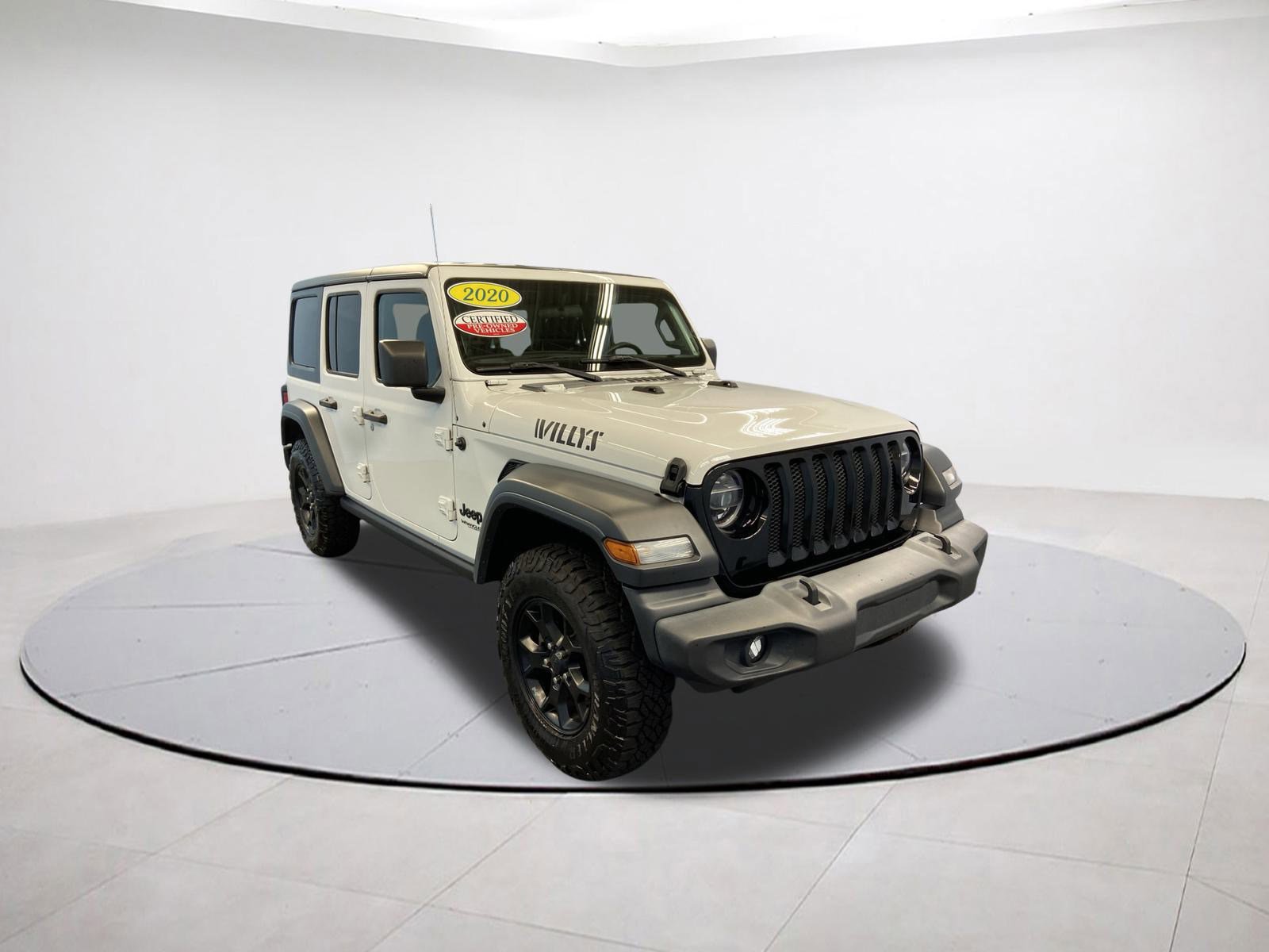 Certified 2020 Jeep Wrangler Unlimited Sport