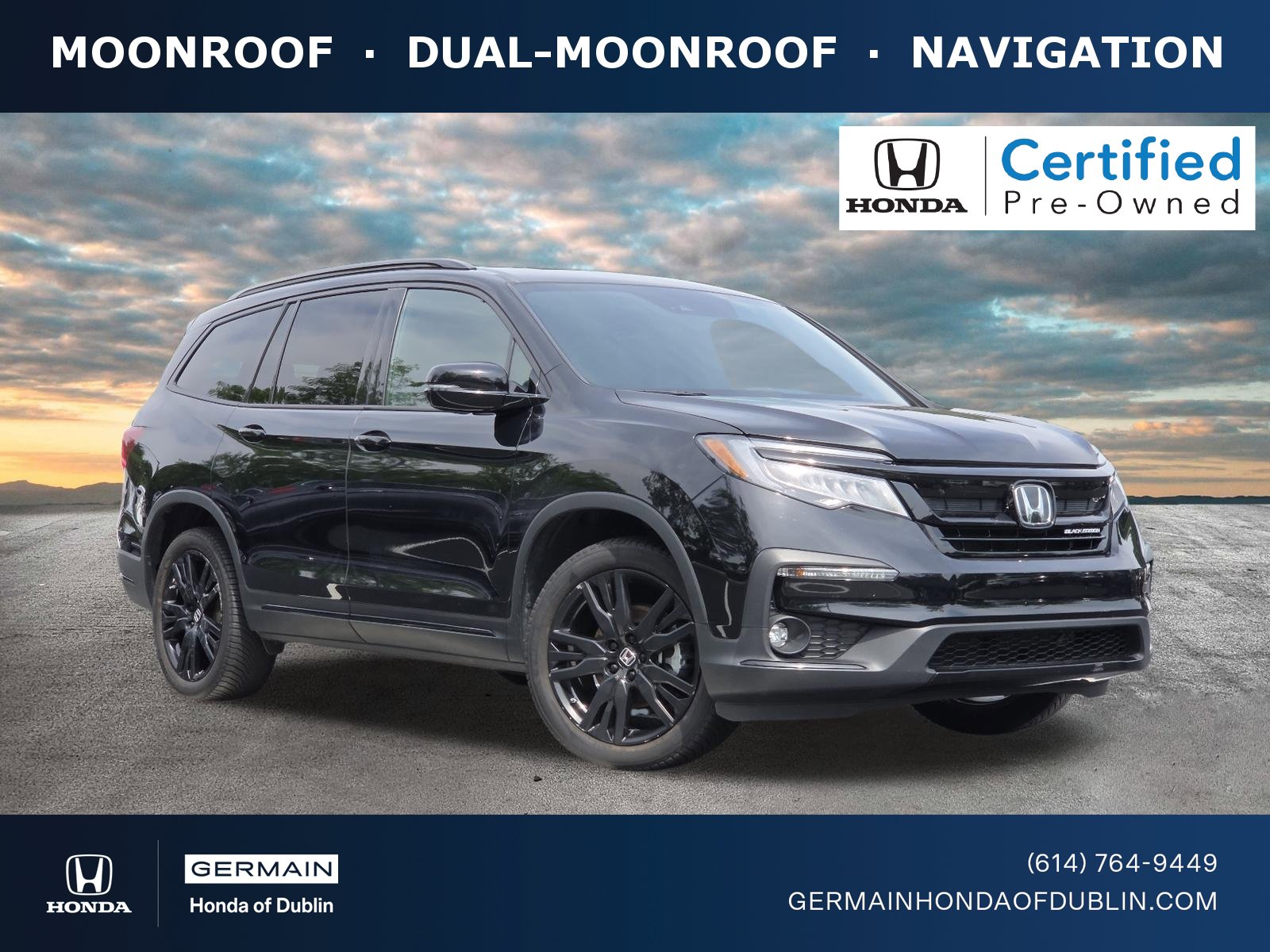 Used 2021 Honda Pilot Black Edition