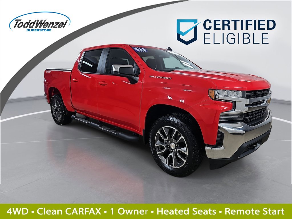Certified 2022 Chevrolet Silverado 1500 LT