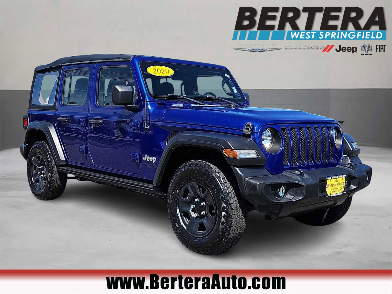 Used 2020 Jeep Wrangler Unlimited Sport
