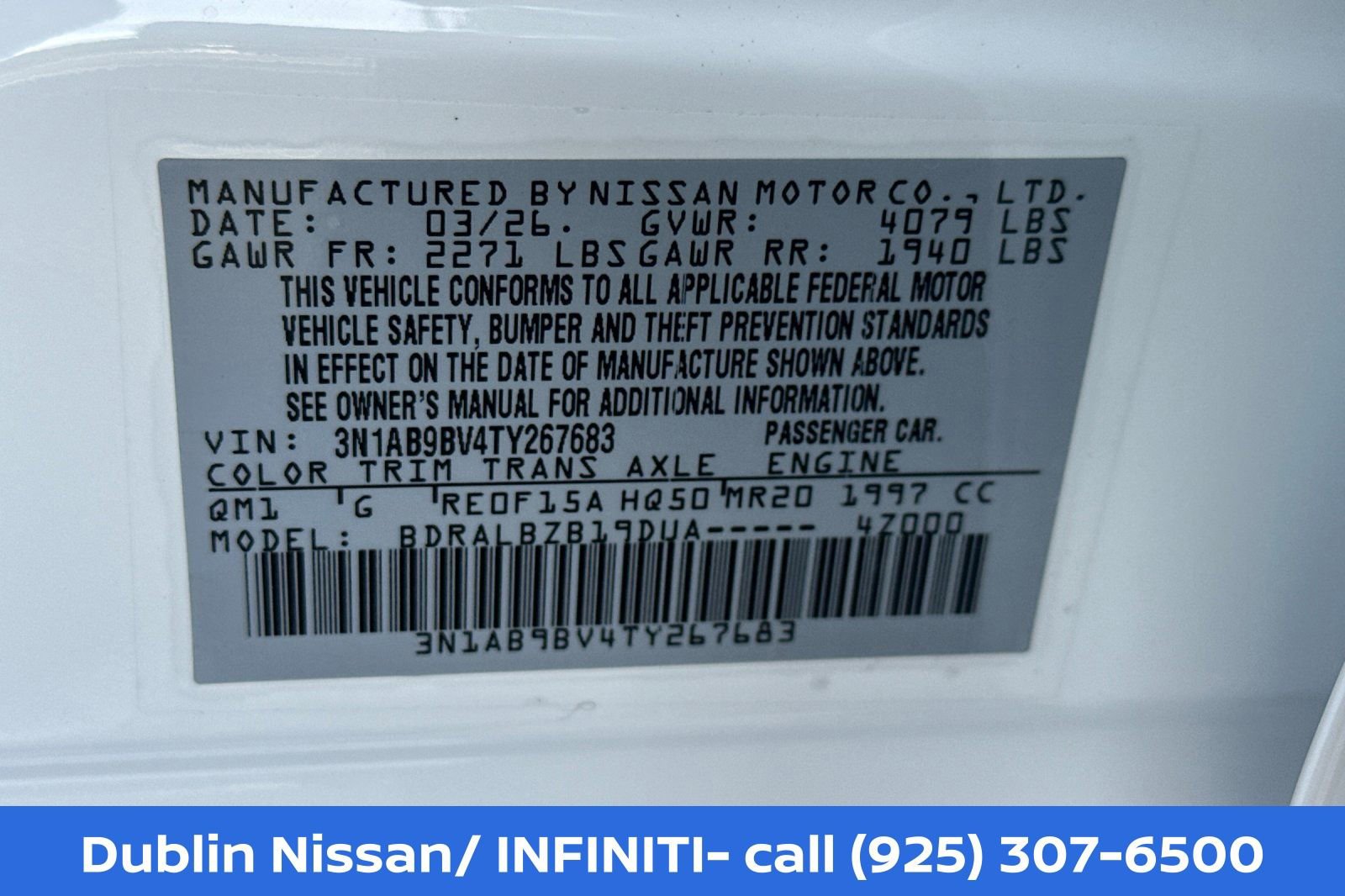 New 2026 Nissan Sentra S FWD image 34