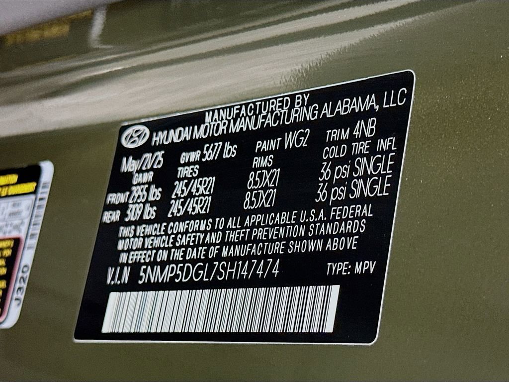 Certified 2025 Hyundai Santa Fe Calligraphy image 34