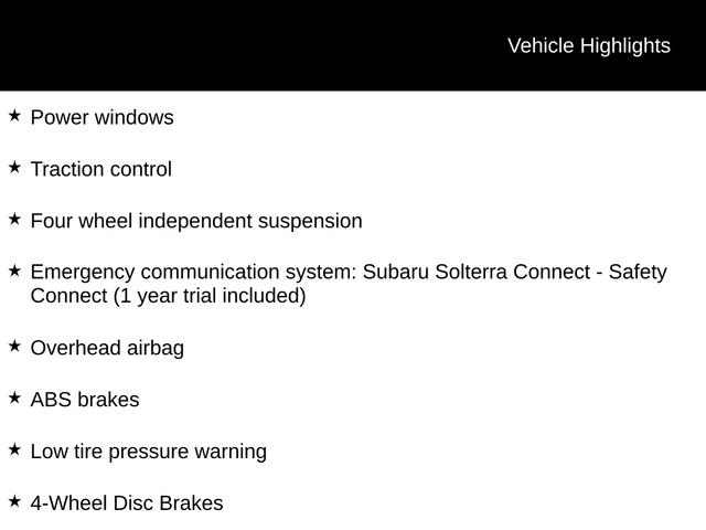 Used 2023 Subaru Solterra AWD image 17