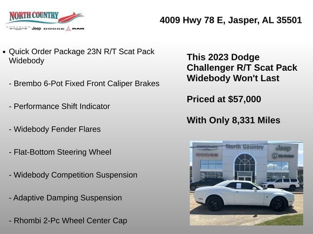 Used 2023 Dodge Challenger R/T Scat Pack RWD image 8