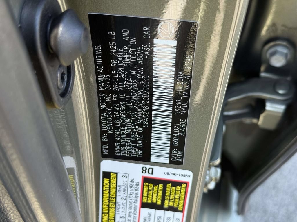 Used 2025 Lexus ES 350 w/ Premium Package FWD image 30