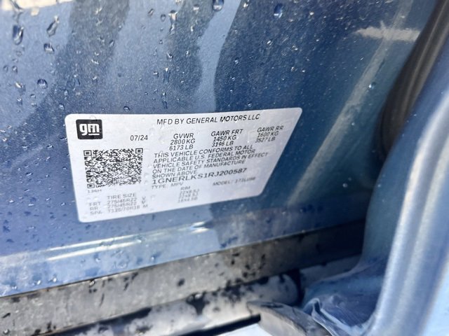 Used 2024 Chevrolet Traverse RS w/ LPO, Floor Liner Package image 14