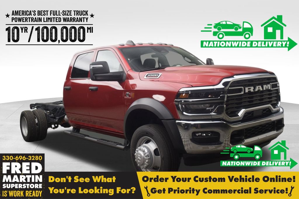 New 2026 RAM 5500 Tradesman w/ Chrome Appearance Group