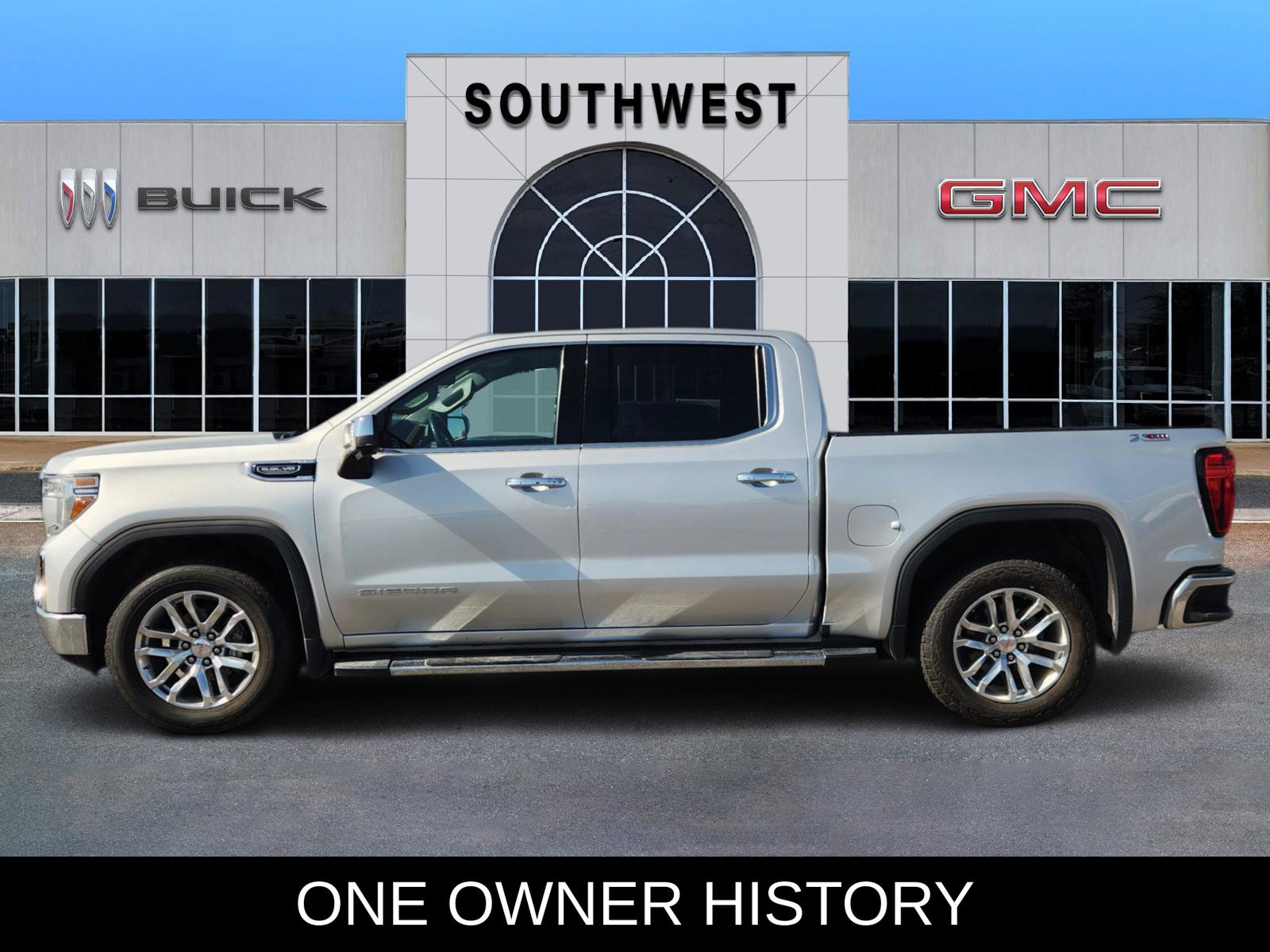 Used 2021 GMC Sierra 1500 SLT AWD/4WD image 3
