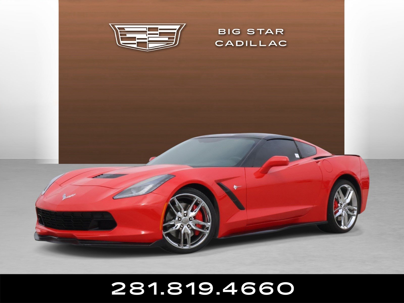 Used 2014 Chevrolet Corvette Stingray Coupe w/ 3LT Preferred Equipment Group RWD image 1
