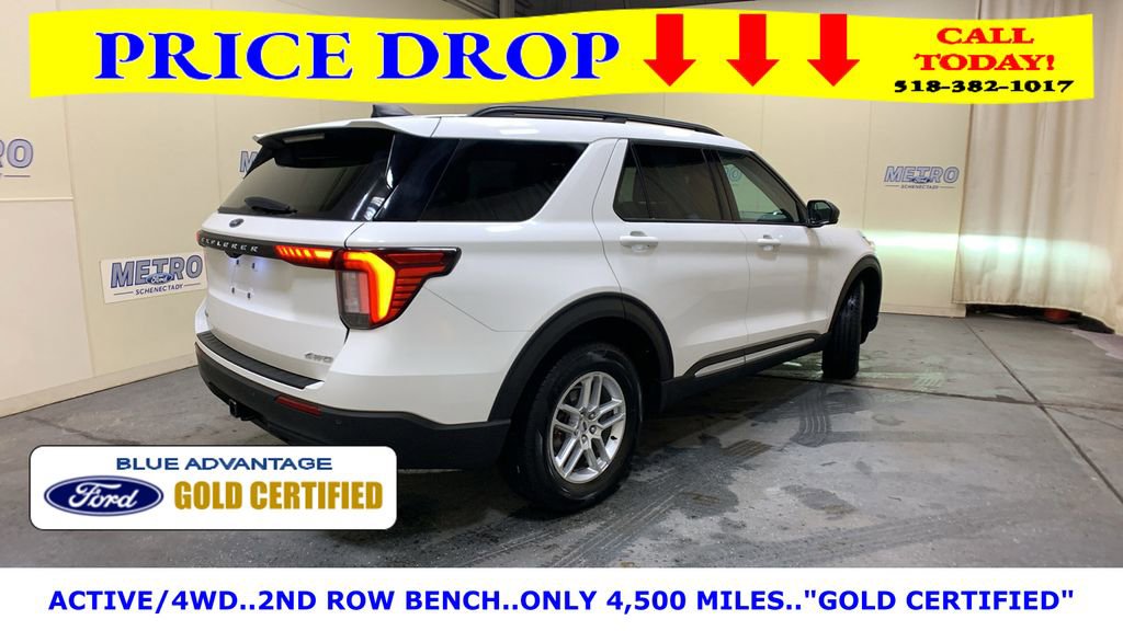 Certified 2025 Ford Explorer Active image 4