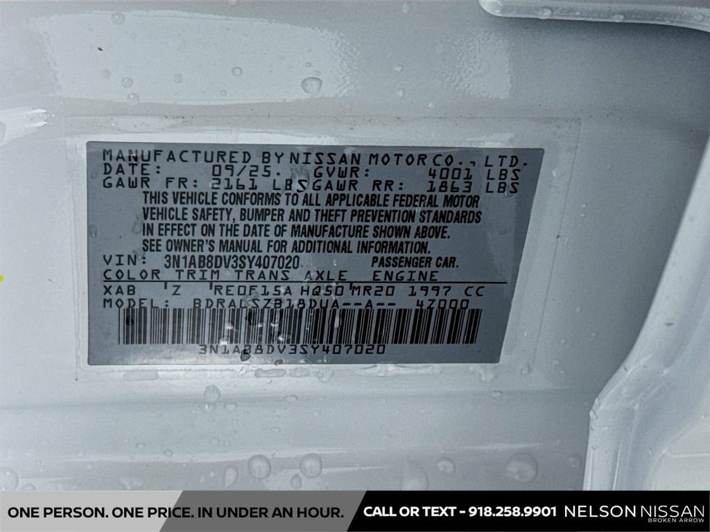 New 2025 Nissan Sentra SR w/ SR Premium Package image 32