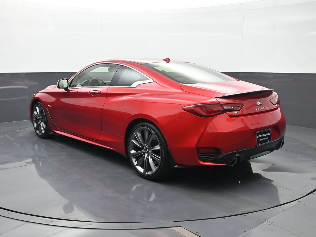 Used 2018 INFINITI Q60 Red Sport 400 AWD/4WD image 3