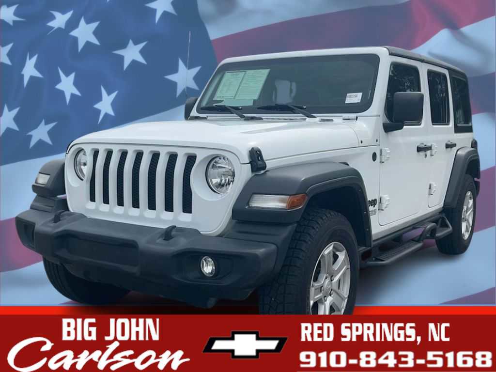 Used 2021 Jeep Wrangler Unlimited Sport AWD/4WD image 1