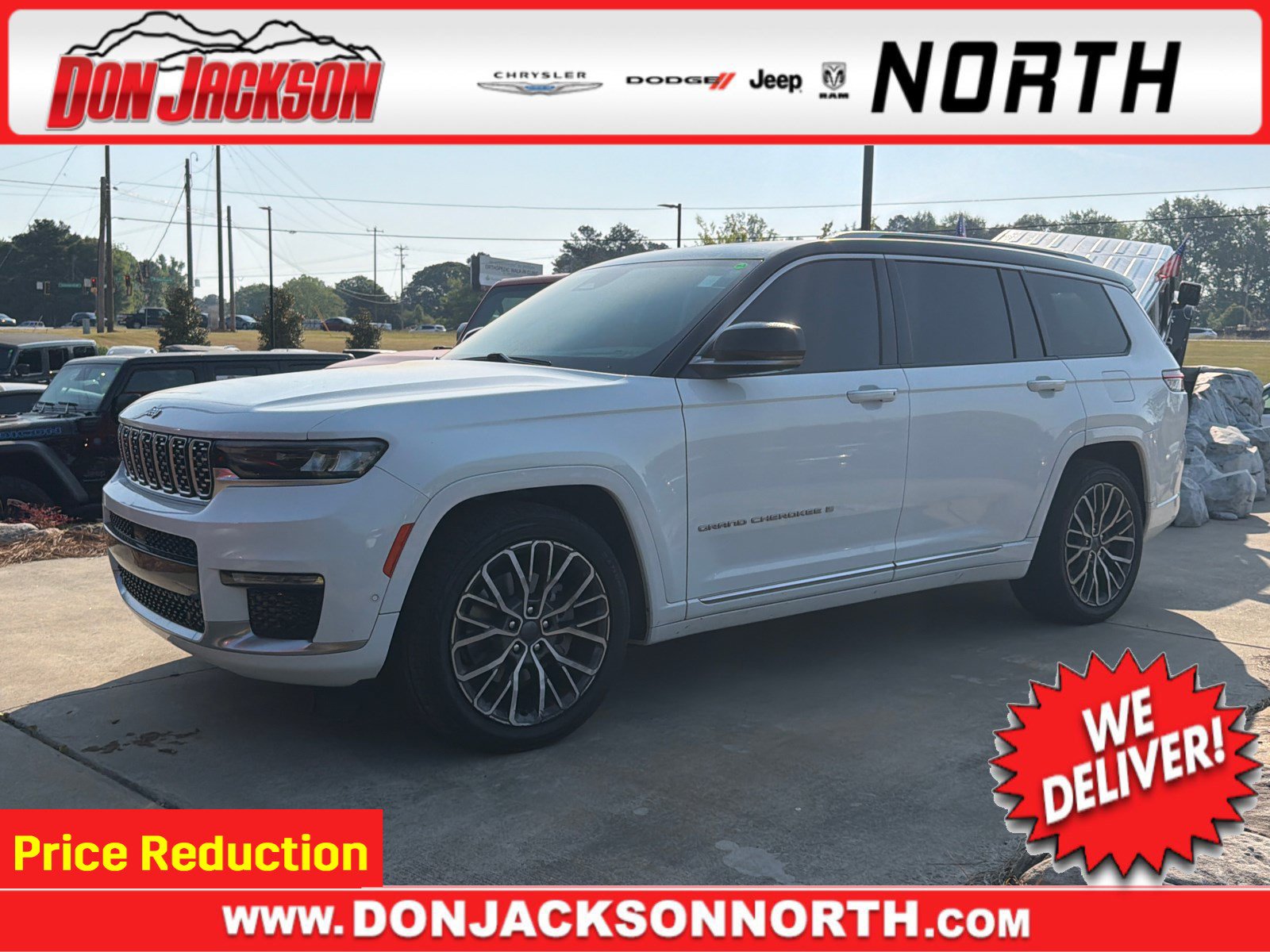 Used 2021 Jeep Grand Cherokee L Summit AWD/4WD image 1